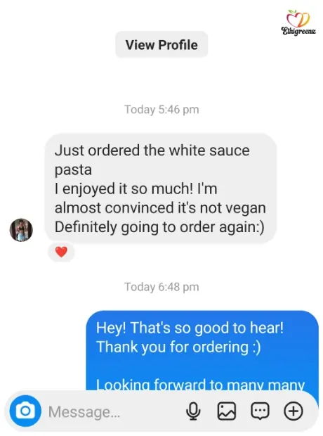 Ethigreen Vegan Cafe Reviews